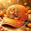 Year D Digital Printed Baseball Cap, Santa Claus Fashion Thanksgiving Sun Hat