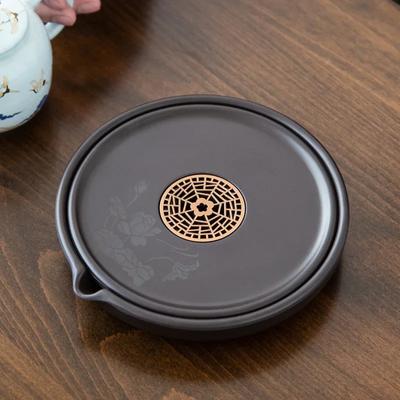 Сухой пенопластовый столик для чая, держатель для горшка, креативный ретро-поднос из сухой пенопласта, подставка для чайника, аксессуары для чайной церемонии в китайском стиле, новый