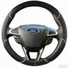 For Ford Fusion Mondeo 2013 2014 Car Steering Wheel Cover  EDGE 2015 2016  Auto Steering