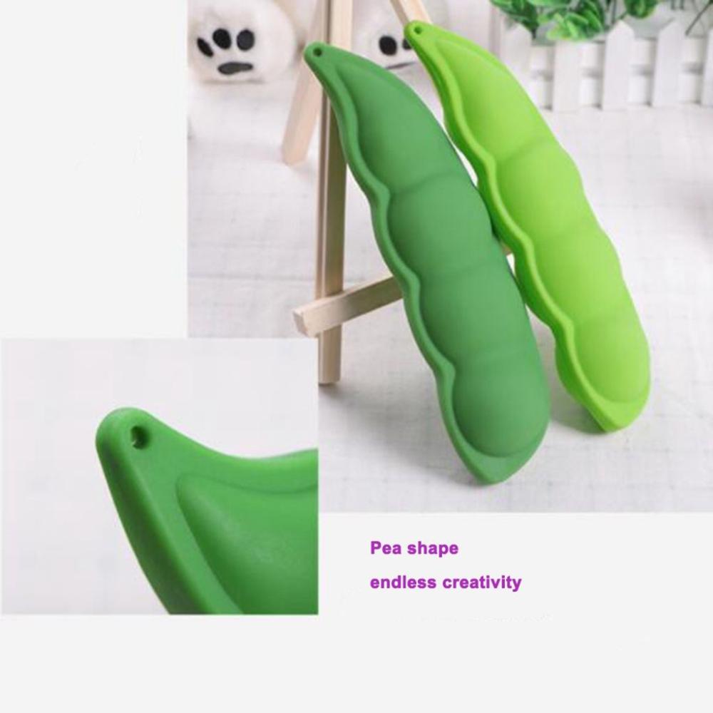 Силиконовый  большой вместимости  пенал овощи канцелярские принадлежности pag сумка для карандашей