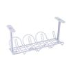 Under-table Storage Rack Table Bottom Power Socket Holder Hanging Rack Line Finishing Desk Kitchen Wall Mounted Storage Racks