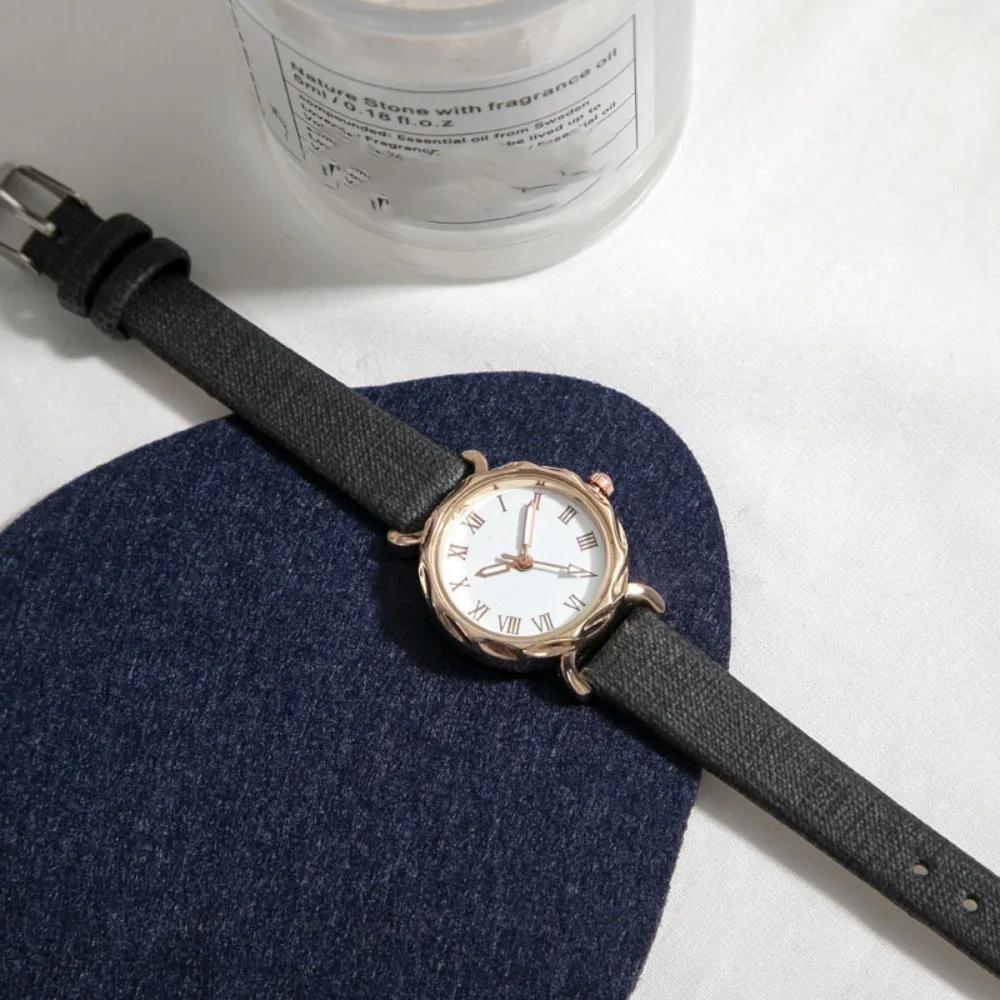 Fashion Faux Leather Strap Watch Multi-color Casual Wristwatch Adjustable waterproof Quartz Watch