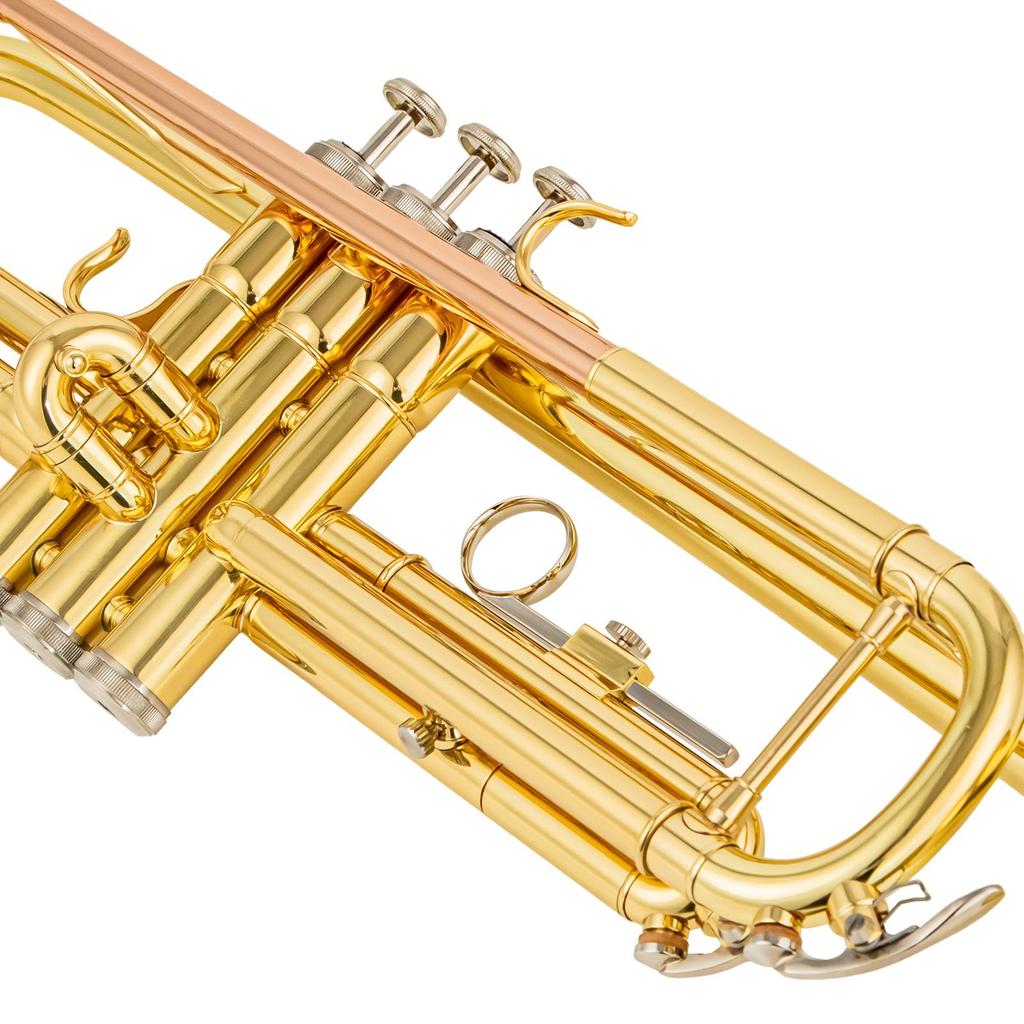 AUROSUS 6331 Bb стандартная мундштучная трубка для трубы фосфористая медь для начинающих или продвинутых студентов чехол тканевые перчатки духовые музыкальные инструменты