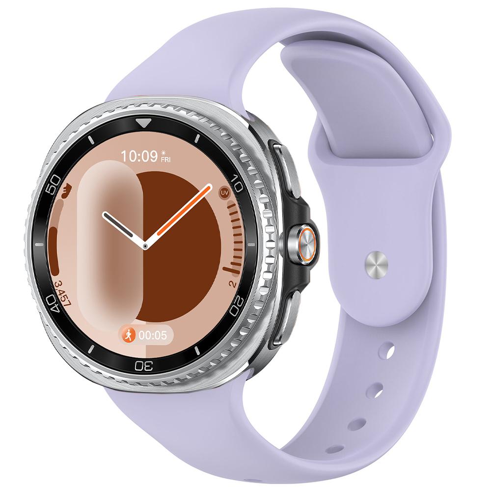 Soft Silicone Strap for Samsung Galaxy Watch 8/8 Classic Original Replaceable Wristband for Galaxy Watch 8 44mm 40mm Accessories