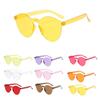Fashionable Beach Sunshade 90s Style Sun Glasses  Perfect for Daily and Photography
