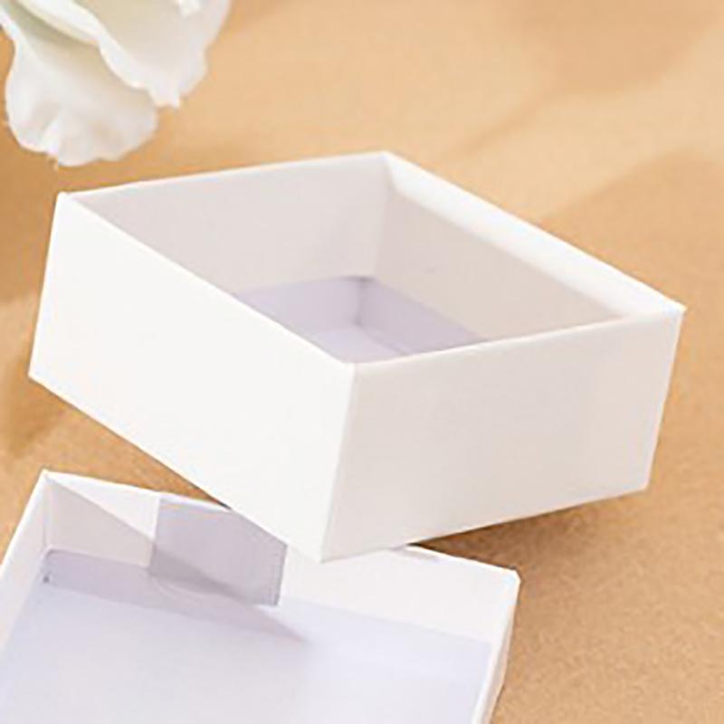 1 шт., несколько цветов, 7*7*3,5 см, бант, подарочная коробка для ювелирных изделий, ожерелья, серег, браслета, кольца, брелока, броши, упаковка для хранения