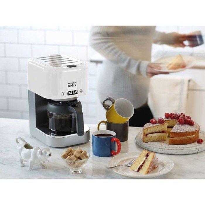 Кофеварка с фильтром kMix - KENWOOD - COX750WH - 1200 Вт - Белый - 8 чашек - Выбор аромата