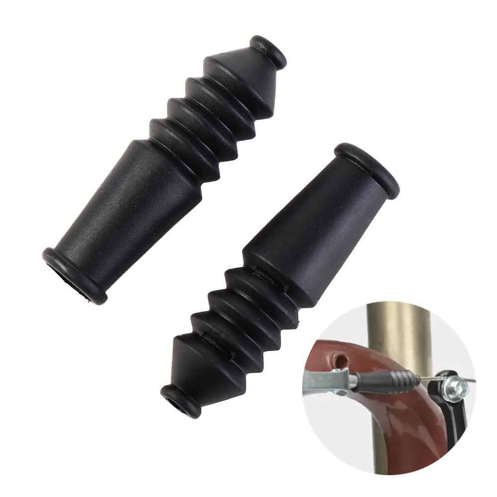 Защитная оплетка троса тормоза локтя Пыльник локтя Велосипедный пыльник V-образного тормоза V-образная пылезащитная куртка