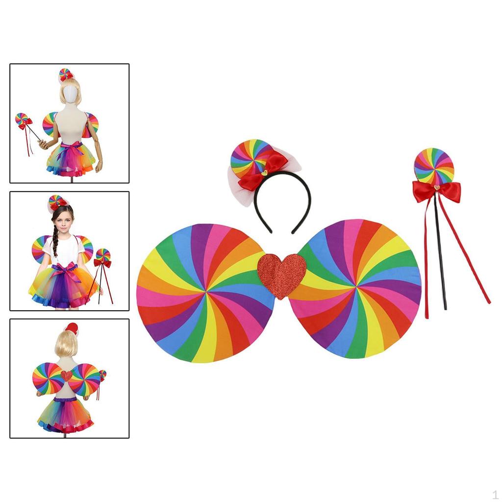 Детский костюм сетчатые наряды дышащая красочная балетная юбка комплект для ролевых игр