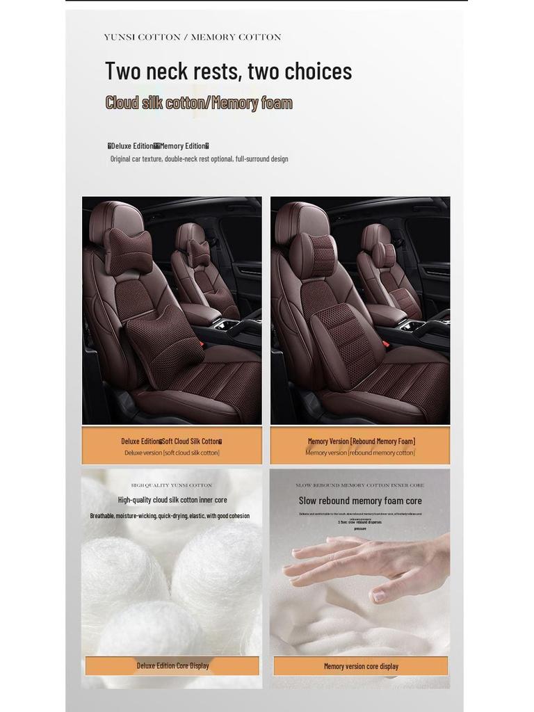 Volkswagen All-Season Leather Seat Covers for Bora, Lavida, Magotan, Passat, Polo