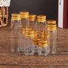 10Pcs 5/7/10/14/18/20Ml Glass Bottle Tiny Glass Jar Sealed Bottle Wishing Bottle