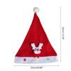 Милая светодиодная мультяшная рождественская шапка для праздничной атмосферы дома Navidad Новогодний декор Рождественский подарок