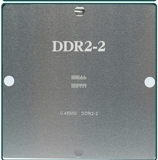 BGA Memory Steel Stencil Set: 90x90 Solder Paste for DDR2, DDR2-4, DDR3, DDR5 Graphics Memory (12/14 Pieces)