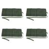 BAAU 4Pcs 600X430mm Japanese Bonsai Tools Storage Package Roll Bag Canvas Tool Set Case