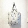 Snoopy Jacquard Tote Bag (gray) Rootote (ROOTOTE) SNOOPY