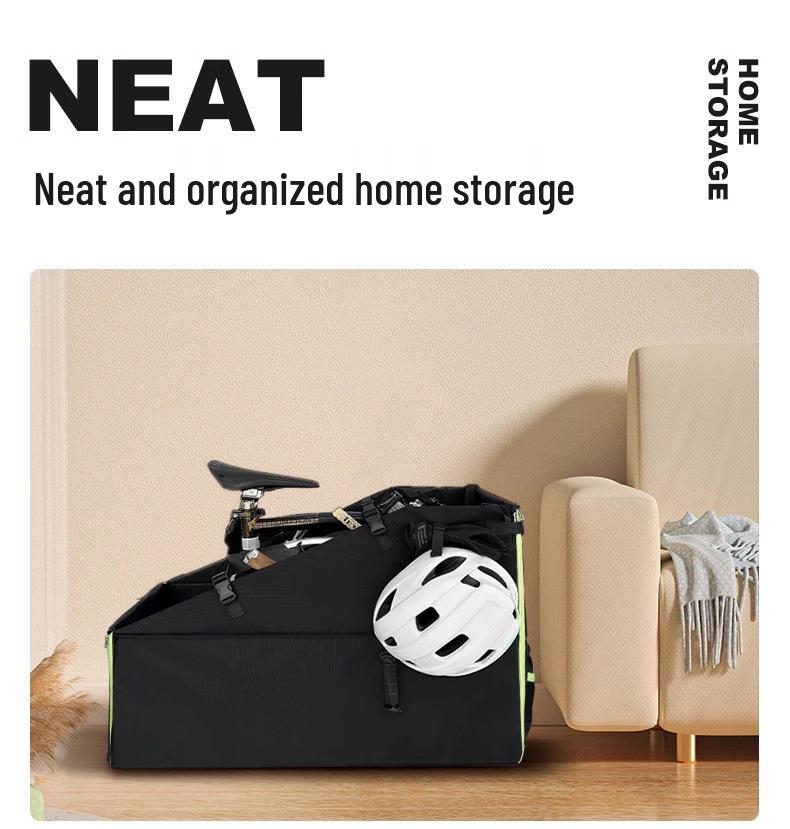 Dahon Folding Bike Storage Box: Fits Car Trunks, Parking Spaces, and Storage Areas.