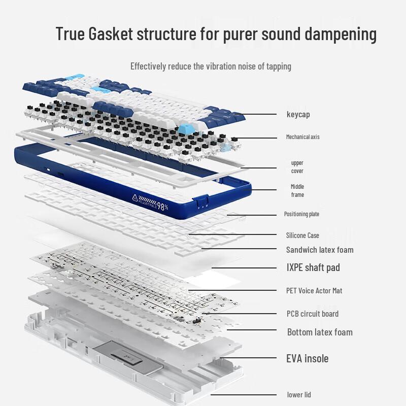 Dareu A98 Pro Gasket Mechanical Keyboard