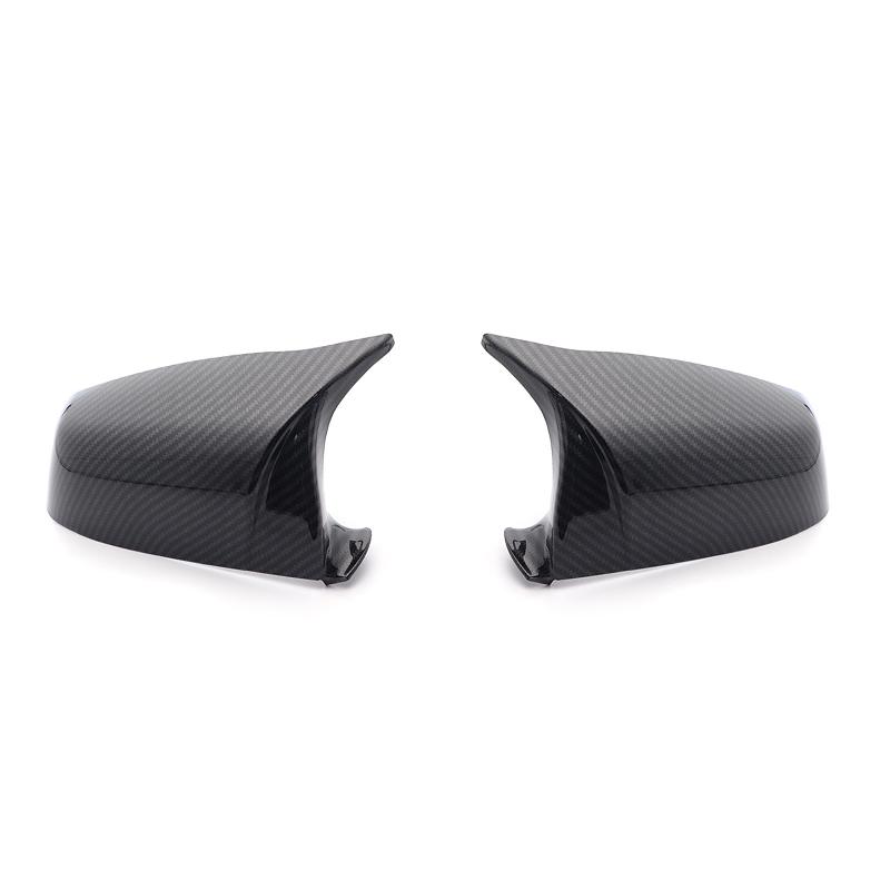 Side Wing Rearview Mirror Cover Cap For BMW 5 6 7 Series E60 E61 E63 E64 F01 F02-F04 F06 F07 F10 F11 F12 F13 Carbon Fiber