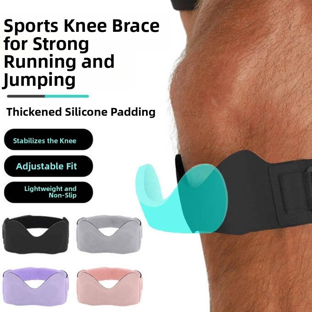 Shock Absorber Knee Patella Support Adjustable Knee Band Brace Sport Knee Wrap  Knee Care