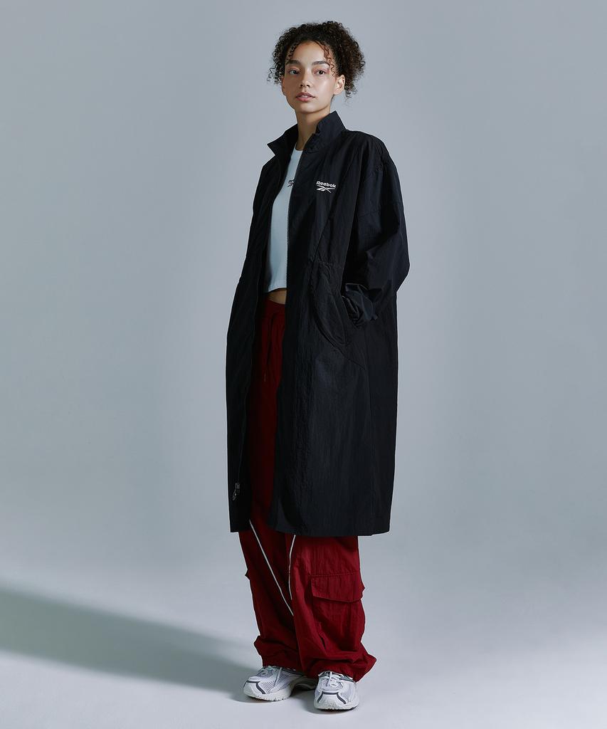 Reebok Тренч из рипстопа (W) - черный