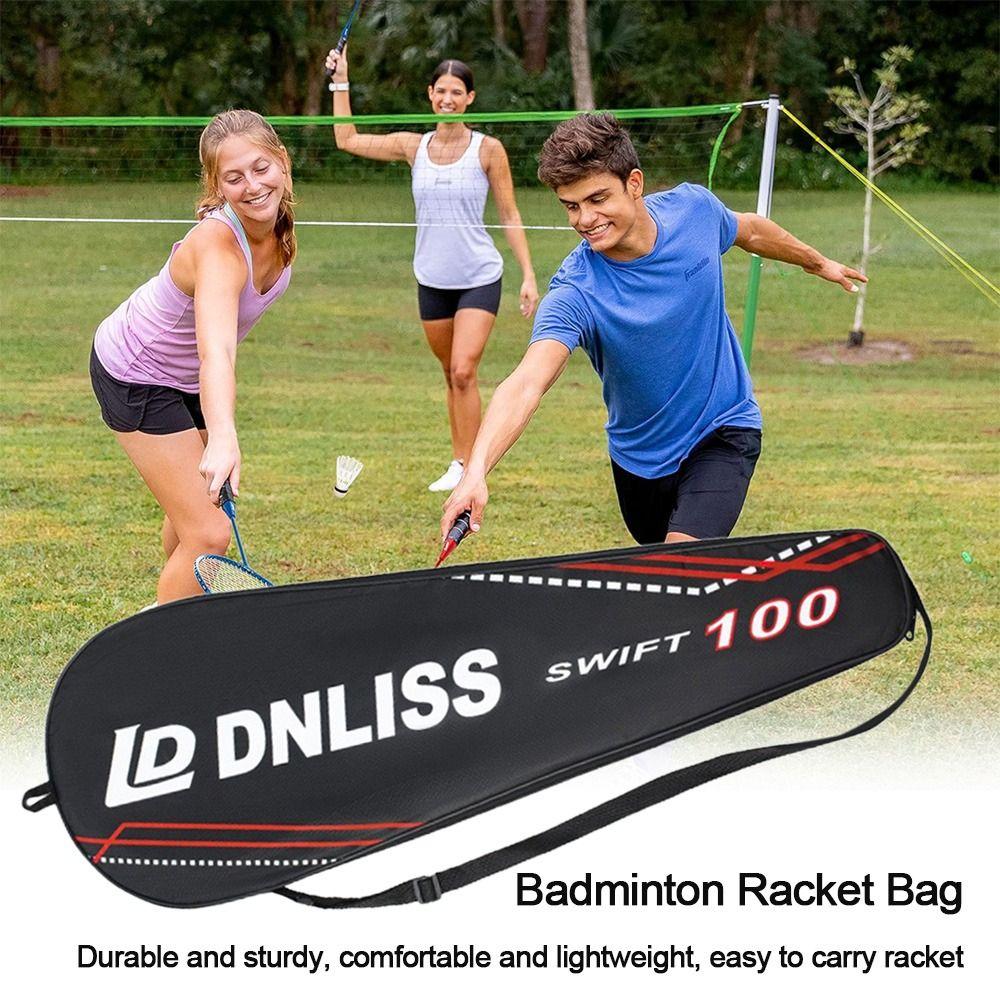 Thick Badminton Racket Cover Portable Tennis Storage Protective Pouch Racket Carrying Bag  Sport
