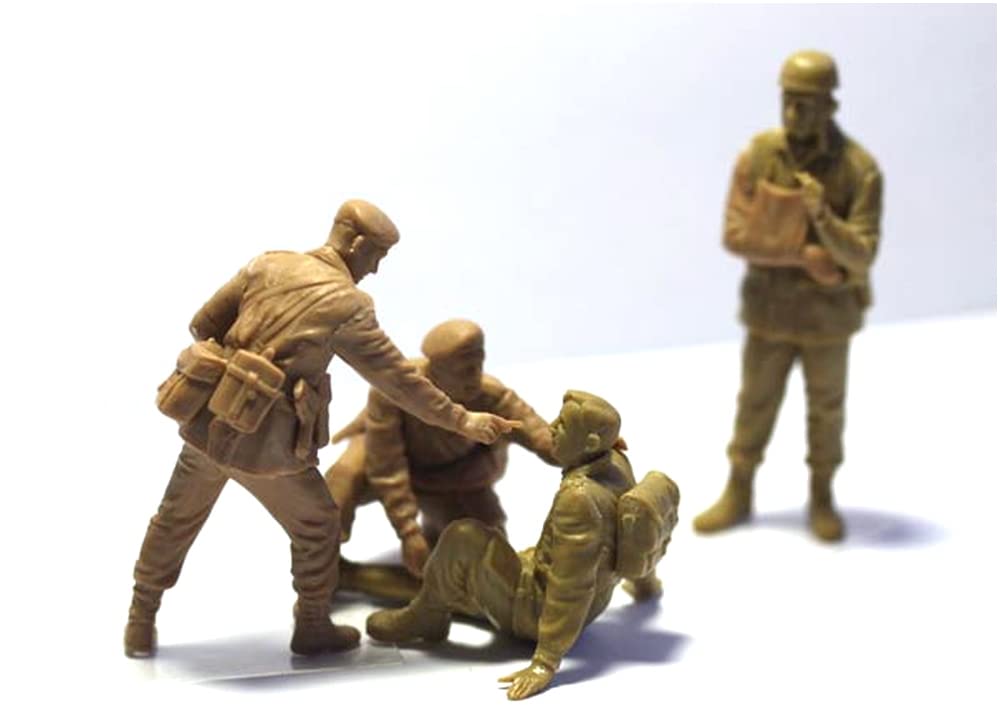Master Box 1/35 Scale British Airborne Forces Part 2: Nursing the Wounded, 1944, 4-Piece Plastic Model Kit, MB35034