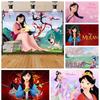 Brave Mulan Movie Background Customizable Text Children's Birthday Party Banner Background Room Poster Decoration Holiday Gift