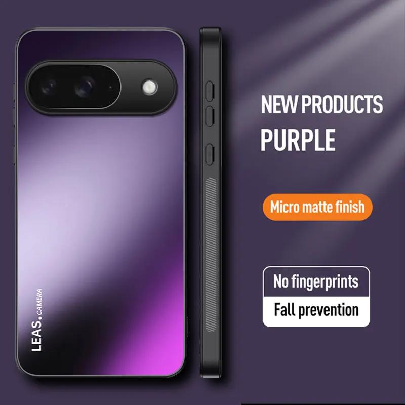 Противоударный матовый чехол для Google Pixel 10 Pro XL AG Матовый жесткий бампер Задняя крышка Funda для Google Pixel 10Pro 10 ProXL