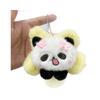 Colorful Panda Sunflower Plush Keychain Doll For Trendy Bag Charms And Gifts