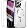 Protective Case - BOOLING - for iPhone 16 Pro - Soft Silicone - Shockproof Protection - Transparent Silver