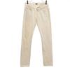 Naked & Famous Skinny Denim Pants W29 White Button Fly Men's Used