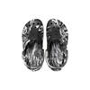 Crocs Модные уличные клоги EVA с мраморным узором, унисекс, черные 206935-066