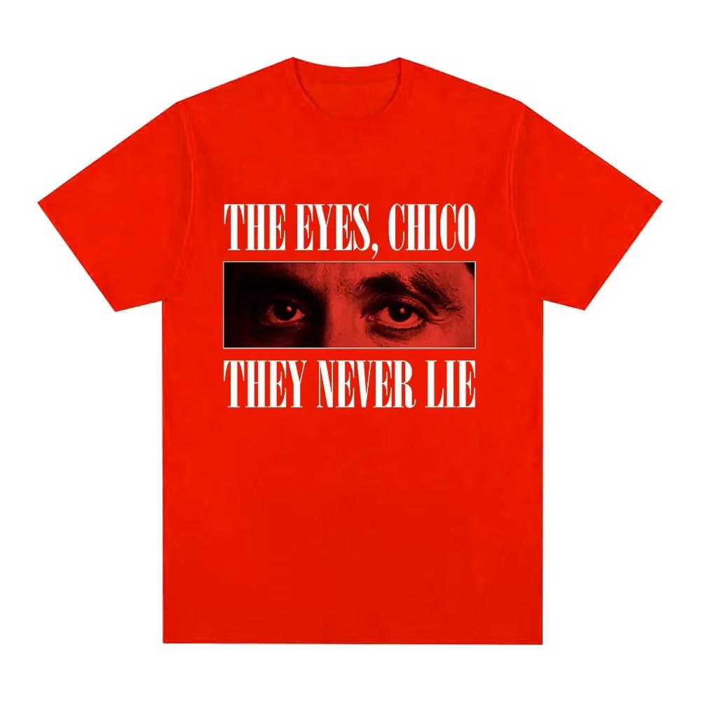 Футболка с коротким рукавом из фильма «Лицо со шрамом» Аль Пачино «Классическая американская гангстерская футболка» Tony для мужчин и женщин в стиле хип-хоп в стиле ретро и готики