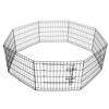 Enclos Pour Petits Animaux - Springos® - Pliable - Métal - 8 Panneaux - Hauteur 60 Cm