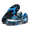 Hot Selling Cheap Outdoor HOOK&LOOP Kids Futsal Shoes Breathable Children's Sports Shoes Comfortable Anti-slip Boy Soccer Shoes