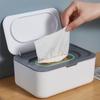 Portable Tissue Storage Box with Lid Dustproof Cover  for Wet Wipes Dispenser Home Office Mask Storage Box Sealed Organizer