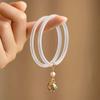 Bell National Style Girls Pearl Women Bangles Antique Bracelet Chinese Style Jewelry  Bracelet