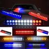 S12 Car Emergency LED Strobe Light Police for Car Truck Red Blue Amber White LED Flasher Beacon Warning Lamp Car Light Assembly