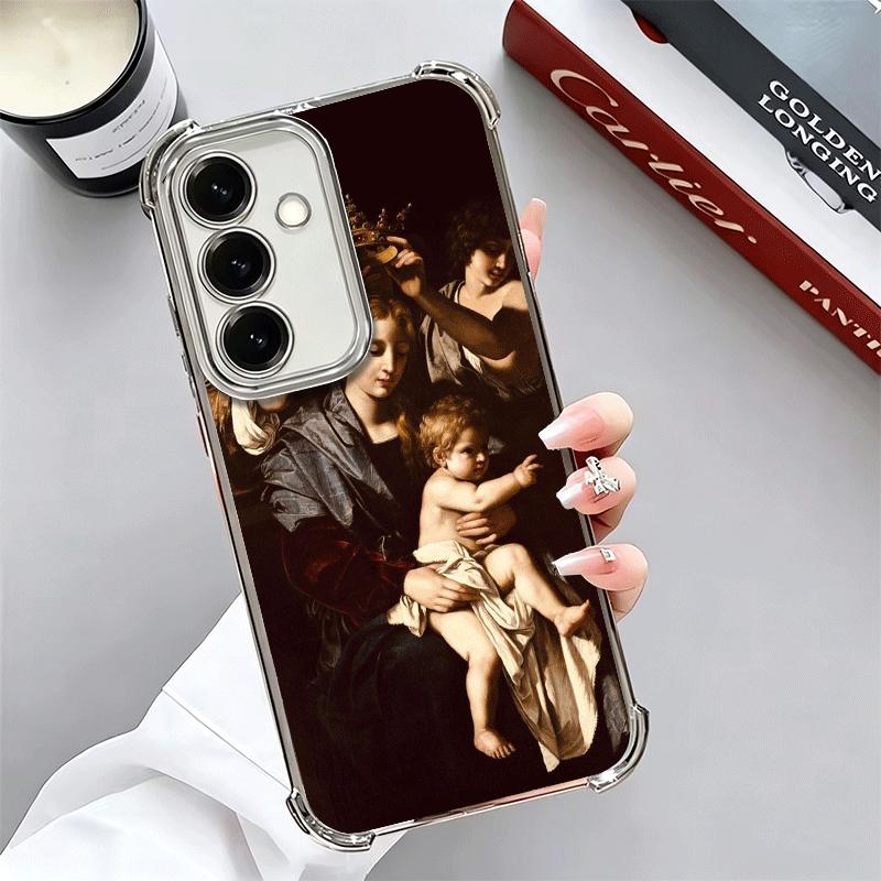 Эстетика Возрождения Искусство Живопись Покрытие Чехол для Телефона Для Samsung A17 A07 A37 A57 A16 A56 A15 A55 A14 A54 A13 A53 A26 A36 A25 A