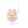Skin Cleaning Loofah Bath Sponge 6 Pcs PE Material Ideal For Showering And Travel With Cute Animal Design