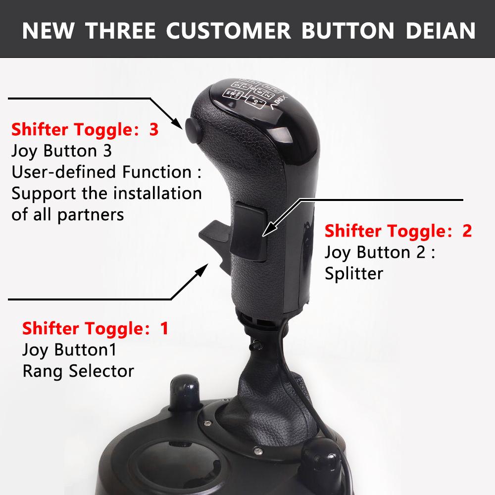 Ручка переключения передач для гоночного джойстика Logitech G29/G27/G25