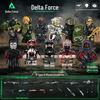 Аксессуары Delta Figure для игрушки Saiide: Совместимо с моделью строительных блоков Leling Xiao Shuwe Wei Long High Bricks