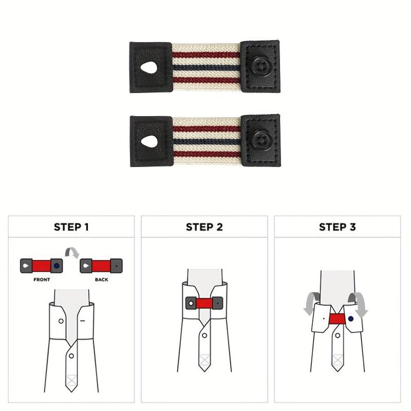 Регулируемые эластичные повязки на рукава рубашки с нескользящими держателями манжет - Застежка на фиксированную пуговицу для мужской формальной и повседневной одежды