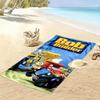 Bob The Builder anime Print Beach Towel, Large Soft Quick Dry Towel for Beach Camping Swimming