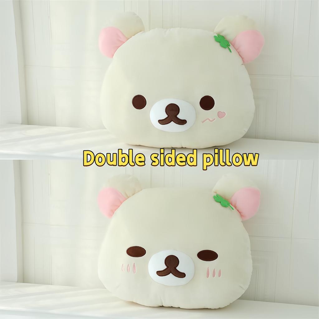Подголовники Rilakkuma Korilakkuma Подушки для шеи в машину Подушки-игрушки Плюшевые подушки Подушки для салона автомобиля Подушки под поясницу для водительского сиденья