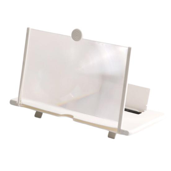 Mobile Phone Screen Magnifier 3D High-definition Magnifying Projector Screen Enlarger for Movies Videos Gaming Foldable Phone Stand