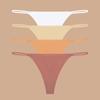4Pcs Seamless Ice Silk Thongs Women's Thin Waistband Panties Underwear Sexy Low Waist Bikini G-String Female Stretch Lingerie