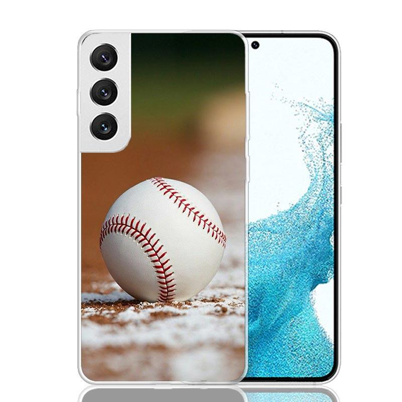 Baseball Sport Phone Case For Samsung Galaxy S26 S25 Edge S24 S23 FE S22 Ultra S21 Plus S20 + Fundas Cover Coque Galaxy S25 S24