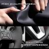 VZH5 Car Steering Wheel Cover Anti-slip Artificial Leather For Honda Fit City Jazz 2014 2015 HRV HR-V 2016 Vezel Car Accessories
