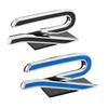 Metal for Volkswagen VW Golf 8 R LINE Beetle Passat Tiguan Jetta Car Front Grille Emblem Stickers Rear Trunk Side Badge Decals zd1